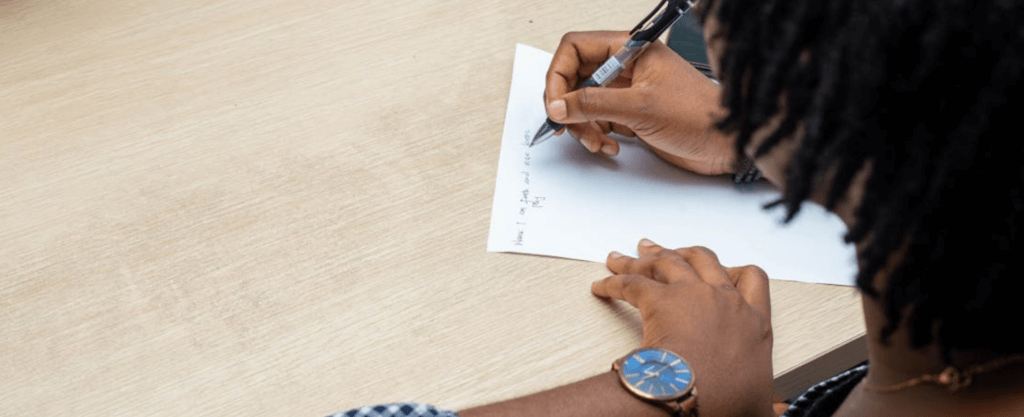 writing notes